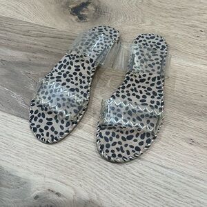 Ccocci cheetah print sandals